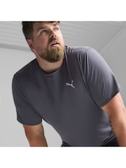 Grau - Puma – Run Cloudspun – Kurzarm-Laufshirt für Herren - Bild 5 von 7