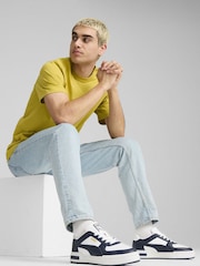 Puma White/Blue CA Pro Classic Trainers - Image 2 of 8
