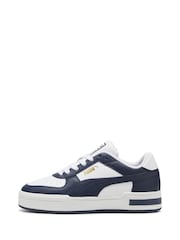 Puma White/Blue CA Pro Classic Trainers - Image 4 of 8