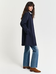 GANT Blue Car Coat - Image 3 of 7
