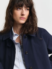 GANT Blue Car Coat - Image 6 of 7