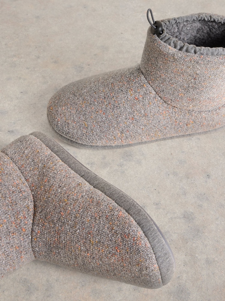 White Stuff Grey Neppy Slipper Boots - Image 4 of 4 White Stuff Grey Neppy Slipper Boots - Image 4 of 4