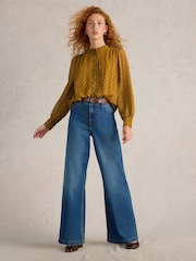 White Stuff Yellow Aster Shirt - Image 1 of 6