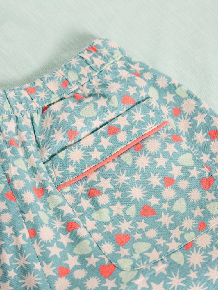 White Stuff Blue Spots Pyjamas Set - Image 3 of 3
