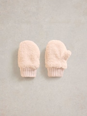 White Stuff Natural Borg Mittens - Image 1 of 3