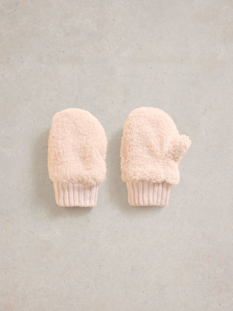 White Stuff Natural Borg Mittens - Image 1 of 3