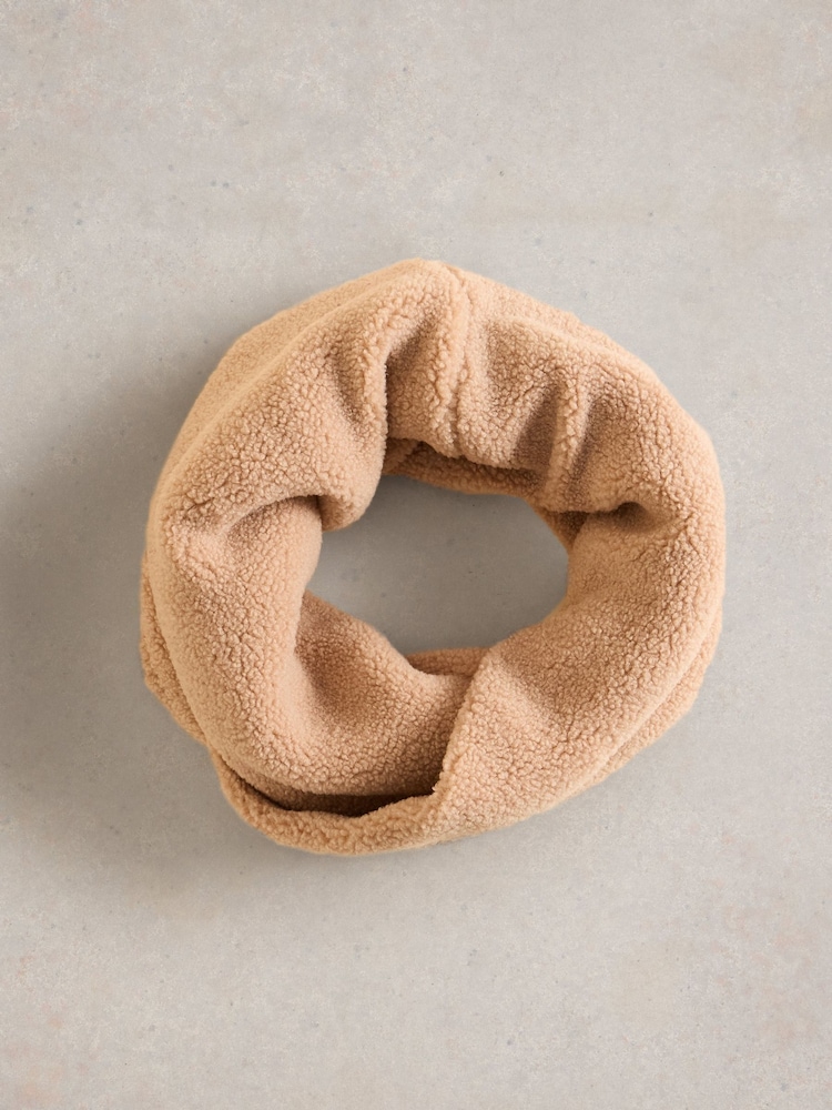 White Stuff Natural Borg Snood Scarf - Image 1 of 2