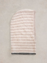 White Stuff Natural Scarlett Knitted Hat - Image 2 of 3