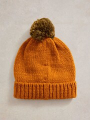 White Stuff Orange Character Hat - Image 2 of 2
