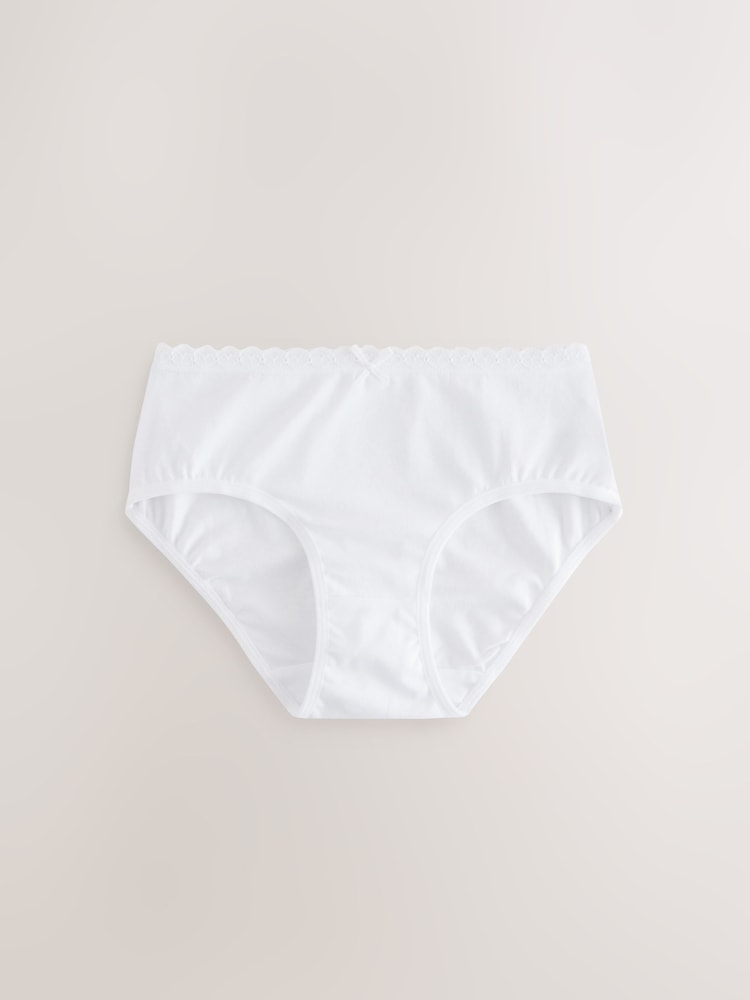 Weiß - Lace Briefs 7 Pack (1.5-16yrs) - Bild 2 von 11