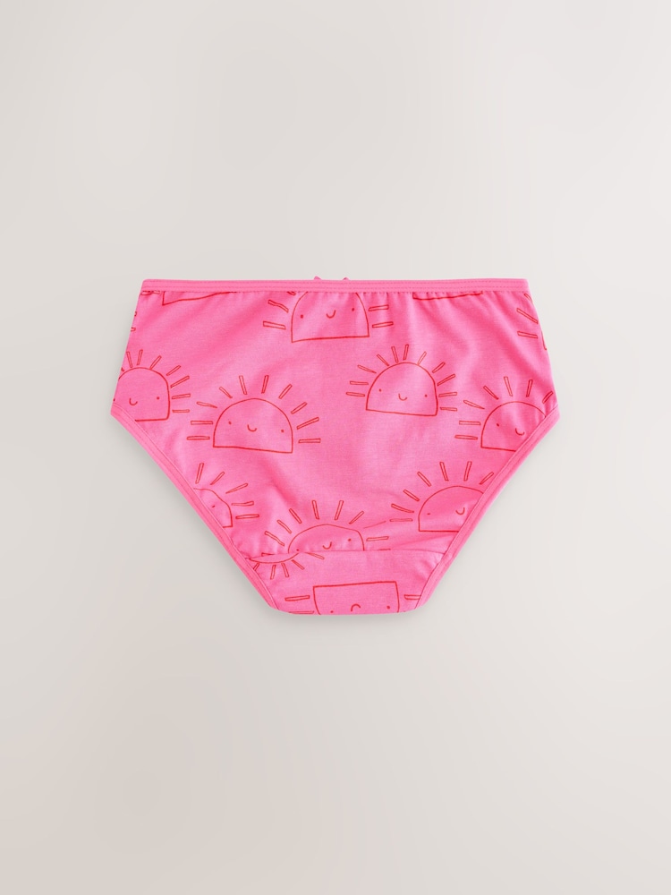 Pink/Purple Briefs 10 Pack (1.5-16yrs) - Image 7 of 9