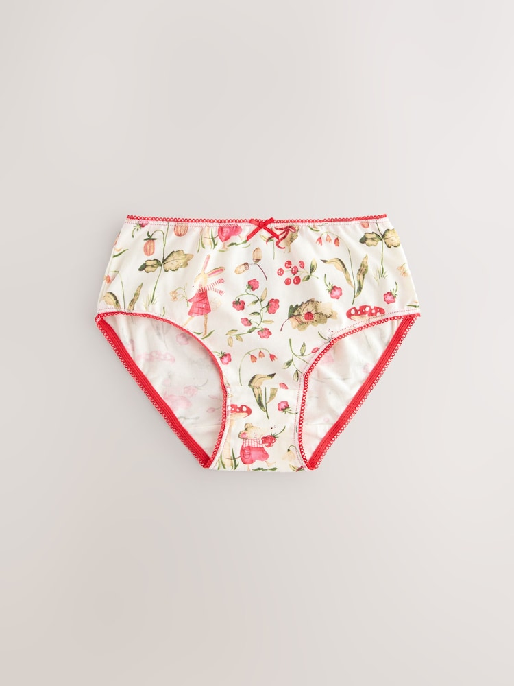 Red Bunny Briefs 7 Pack (1.5-12yrs) - Image 2 of 11