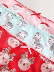 Red Christmass Briefs 3 Pack (1.5-12yrs) - Image 6 of 7