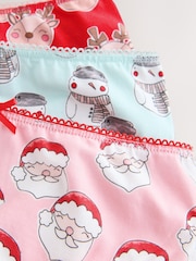 Red Christmass Briefs 3 Pack (1.5-12yrs) - Image 7 of 7
