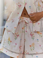 Laura Ashley Button Through Short Sleeve Pyjamas - صورة 4 من 4