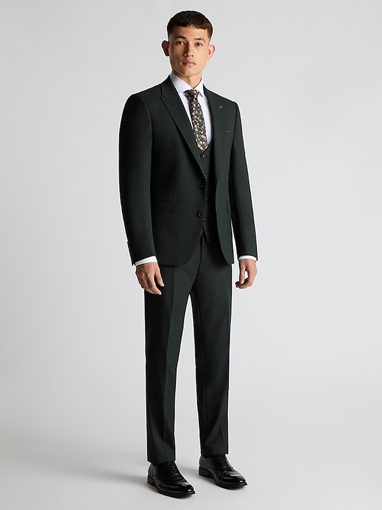 Remus Uomo Tapered Fit Wool Blend Стрейчевий Mix And Match піджачний костюм куртка - Image 2 of 6