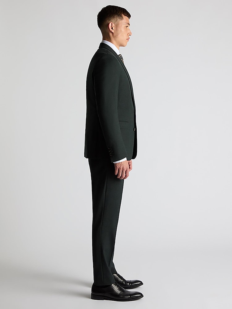 Remus Uomo Tapered Fit Wool Blend Стрейчевий Mix And Match піджачний костюм куртка - Image 4 of 6