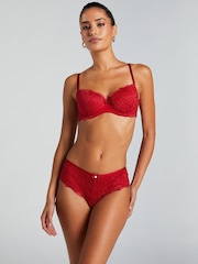 Hunkemöller Blue Marine Brazilian Knickers - Image 1 of 4