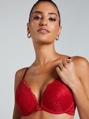 Hunkemöller Marine Padded Underwired Push-Up Bra - Image 2 of 5
