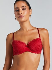 Hunkemöller Purple Marine Padded Underwired Bra - Image 1 of 5