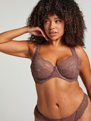 Braun - Hunkemoller Daisy Non-Padded Pink Underwired Bra - Bild 1 von 1