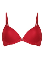 Rojo - Sujetador con aros y relleno con diseño escotado de Hunkemöller - Imagen 3 de 4