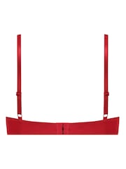 Rojo - Sujetador con aros y relleno con diseño escotado de Hunkemöller - Imagen 4 de 4