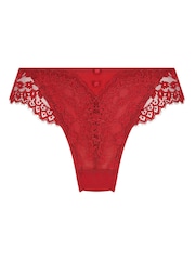Rot - Hunkemöller Daisy Brasilianischer Slip, 100% Baumwolle - Bild 4 von 5