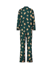 Hunkemöller – grünes Pyjama-Set - Bild 5 von 5