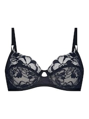 Hunkemöller Sophia Non-Padded Underwired Black Bra - Image 4 of 5