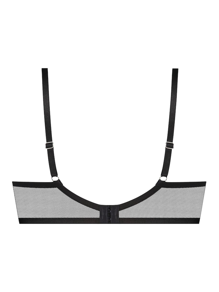 Hunkemöller Sophia Non-Padded Underwired Black Bra - Image 5 of 5