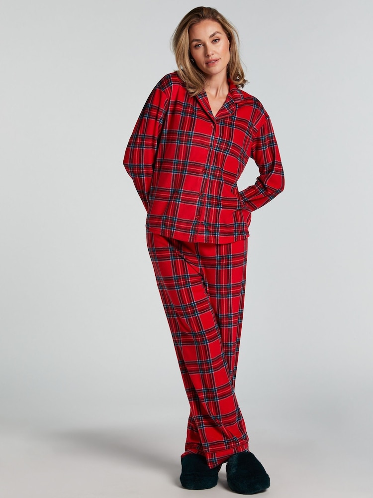 Hunkemöller Fleece Pyjamas Set - Image 1 of 5