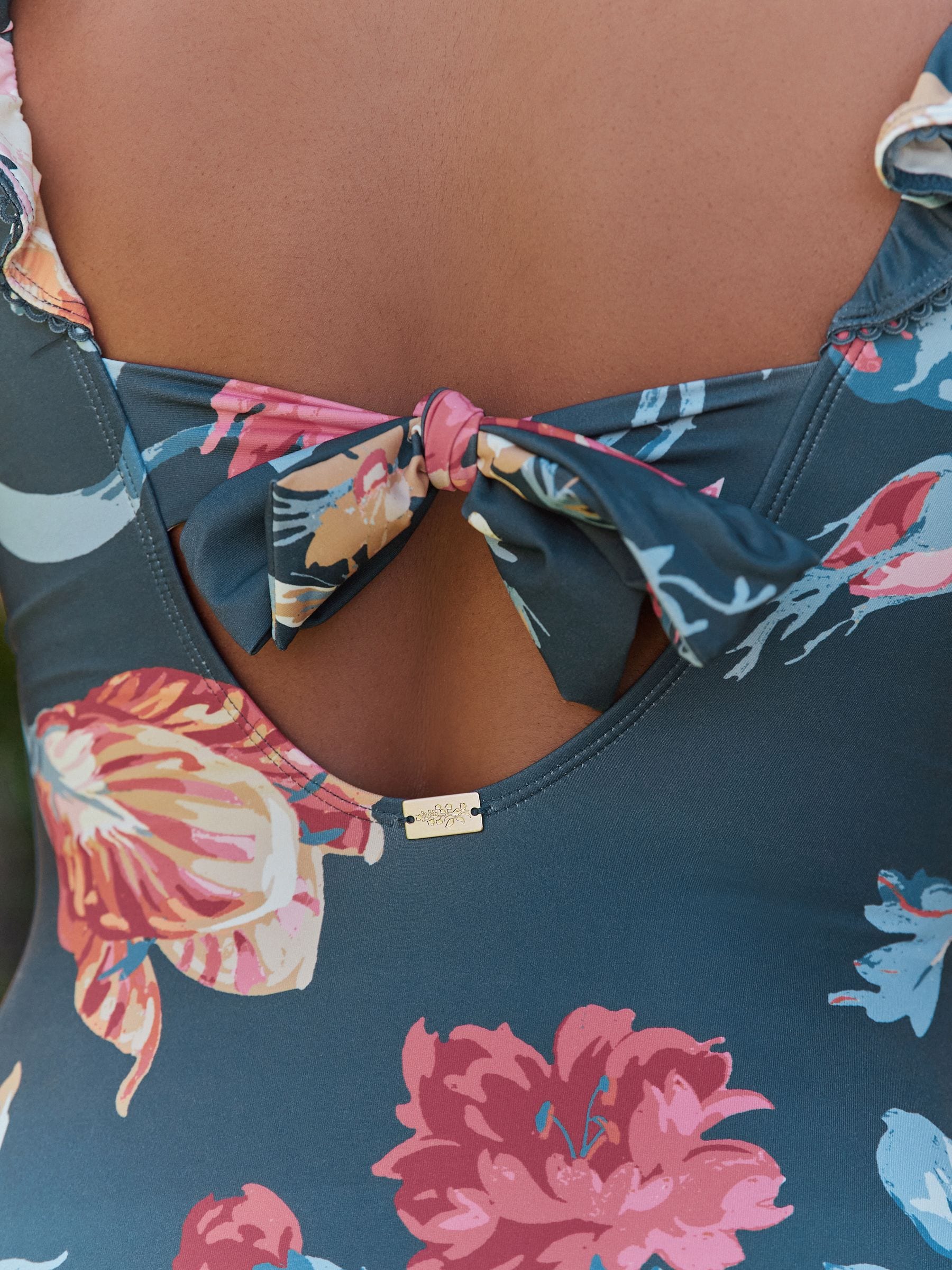 Buy Laura Ashley Rosalind Tummy Control Frill Swimsuit from Next USA