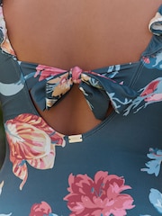 Laura Ashley Rosalind Tummy Control Frill Swimsuit - Image 6 of 10