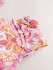 Laura Ashley Rosewood Frill Balcony Bikini Top - Image 9 of 9