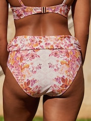 Laura Ashley Rosewood High Waist Roll Top Bikini Bottoms - Image 2 of 6