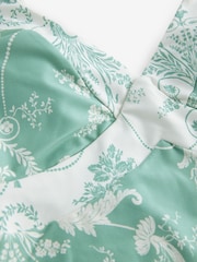 Laura Ashley Green Josette Tummy Control Swimsuit - Image 5 of 7
