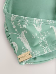 Laura Ashley Green Josette Frill Bikini Top - Image 7 of 8