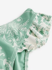 Laura Ashley Green Josette Frill Bikini Bottoms - Image 6 of 7