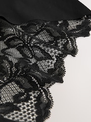 Black/White/Praline Nude Midi Lace Back NVPL Knickers 7 Pack - Image 10 of 10