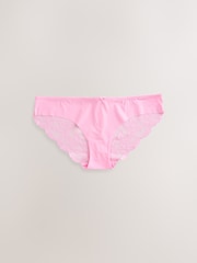 Tropical Print Brazilian Lace Back NVPL Knickers 7 Pack - Image 6 of 9
