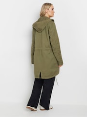 Long Tall Sally Green Twill Parka - Image 3 of 5
