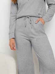 Pantalones de chándal suaves de pernera ancha de Long Tall Sally - Imagen 2 de 5
