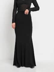 Long Tall Sally Black Fish Tail Skirt - Image 2 of 5