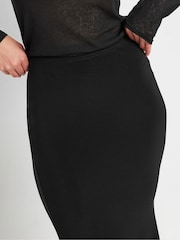 Long Tall Sally Black Fish Tail Skirt - Image 4 of 5