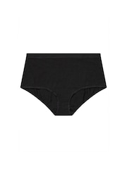 Yours Curve Purple Stretch Floral Print Full Briefs 5 Packs - Image 8 of 8