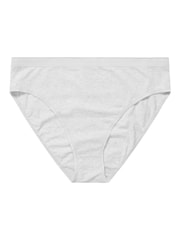 Yours Curve Pink Stretch Star Check High Leg Briefs 5 Packs - Image 6 of 9