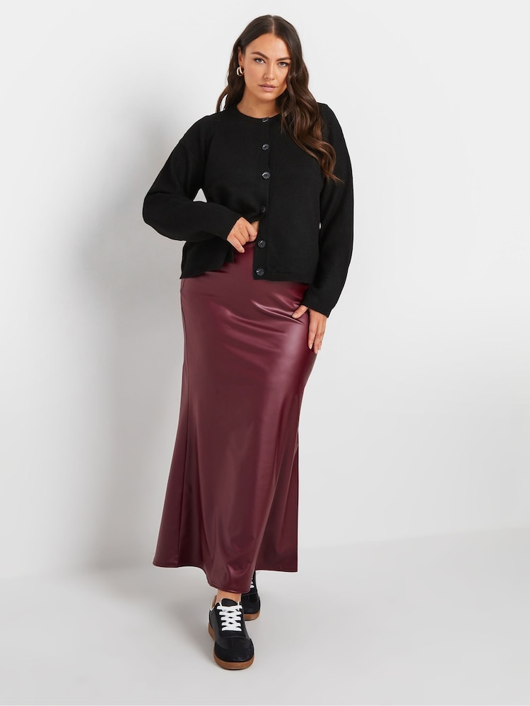 Yours Curve Limited Matte PU Skirt - Imagen 5 de 5 Yours Curve Limited Matte PU Skirt - Imagen 5 de 5