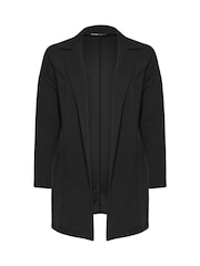Yours Curve Black Casual Blazer - Image 5 of 5