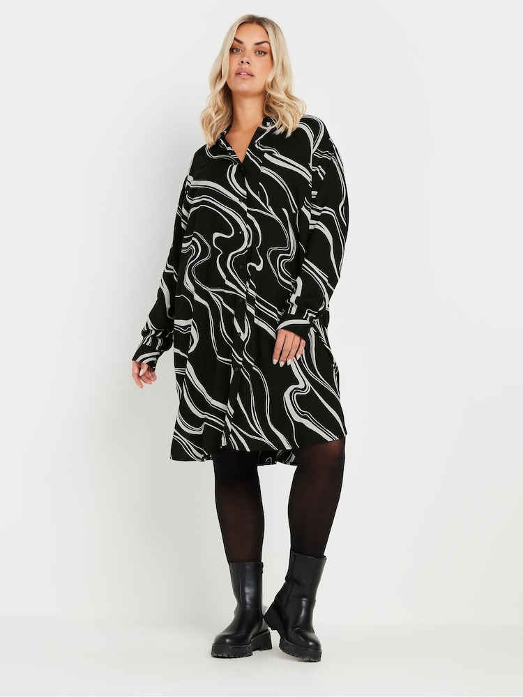 Yours Curve Longline Long Sleeve Shirt - Imagen 2 de 11 Yours Curve Longline Long Sleeve Shirt - Imagen 2 de 11